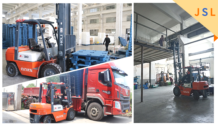 九腳吹塑托盤(pán)配合叉車(chē)使用，這9個(gè)注意點(diǎn)要當(dāng)心