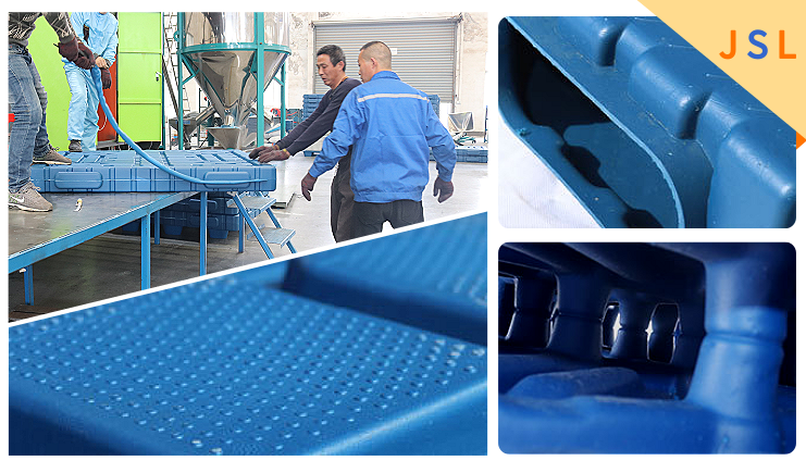 中空吹塑托盤的成型溫度及結(jié)構(gòu)，對承重的影響