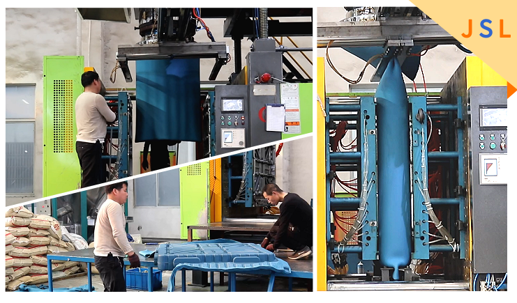 中空吹塑托盤生產(chǎn)加工過程如何？